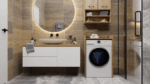 Pola NP Over-the-Washer Cabinet in Artisan Oak - Image 8
