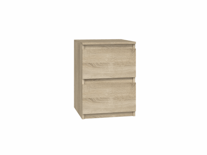 Vero M2 Classic Bedside Cabinet – Sonoma Oak - Image 1