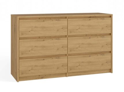 Karo 120cm Oak Effect Storage Cabinet