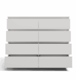 Malwa M8 8-Drawer Dresser - White - Image 8