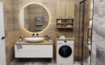 Pola NP Over-the-Washer Cabinet in Artisan Oak - Image 9