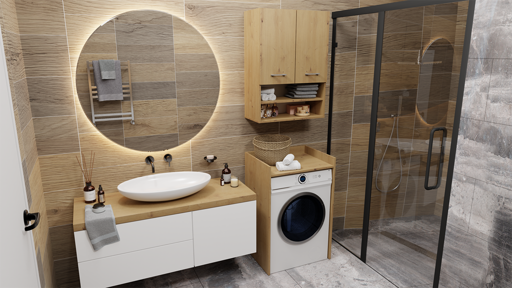 2-4-artisan-1allegro Pola NP Over-the-Washer Cabinet in Artisan Oak - Image 10