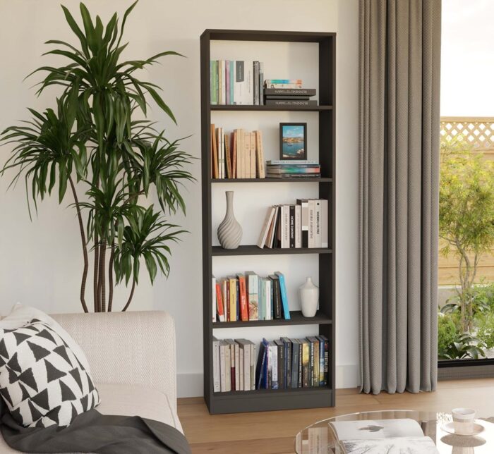 Onyx R60 Anthracite Bookcase - Image 6