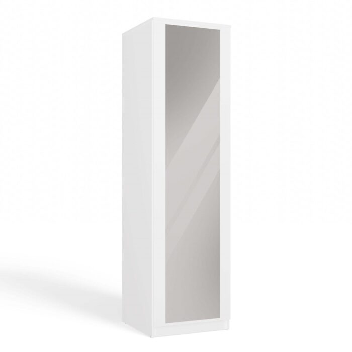 Wardrobe Liora 50 Mirror White - Image 15