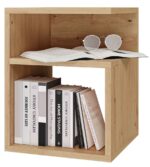 Lumo Compact Bedside Cabinet – Oak Effect