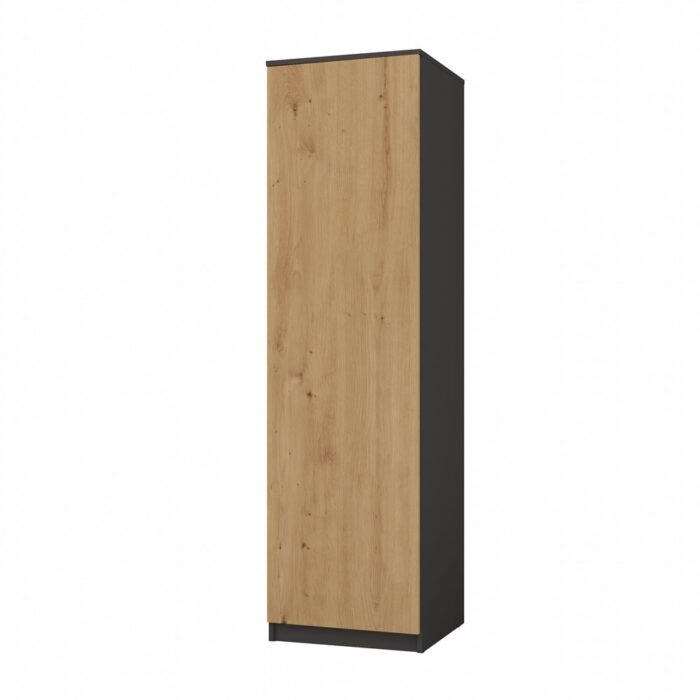 Wardrobe Liora 50 Anthracite Oak - Image 1