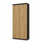 Orwin RS-80 Anthracite Oak Bookcase - Image 2