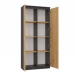 Orwin RS-80 Anthracite Oak Bookcase - Image 4