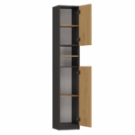 Marbela Loft Cabinet Anthracite Oak - Image 3