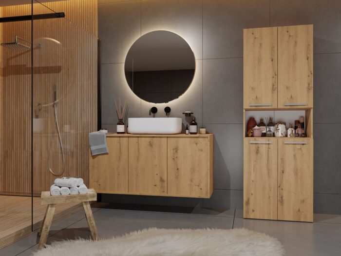 Oakwell Bathroom Cabinet - Image 4