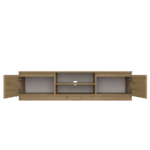 Malwa 140 Modern TV Unit in Artisan Oak - Image 5