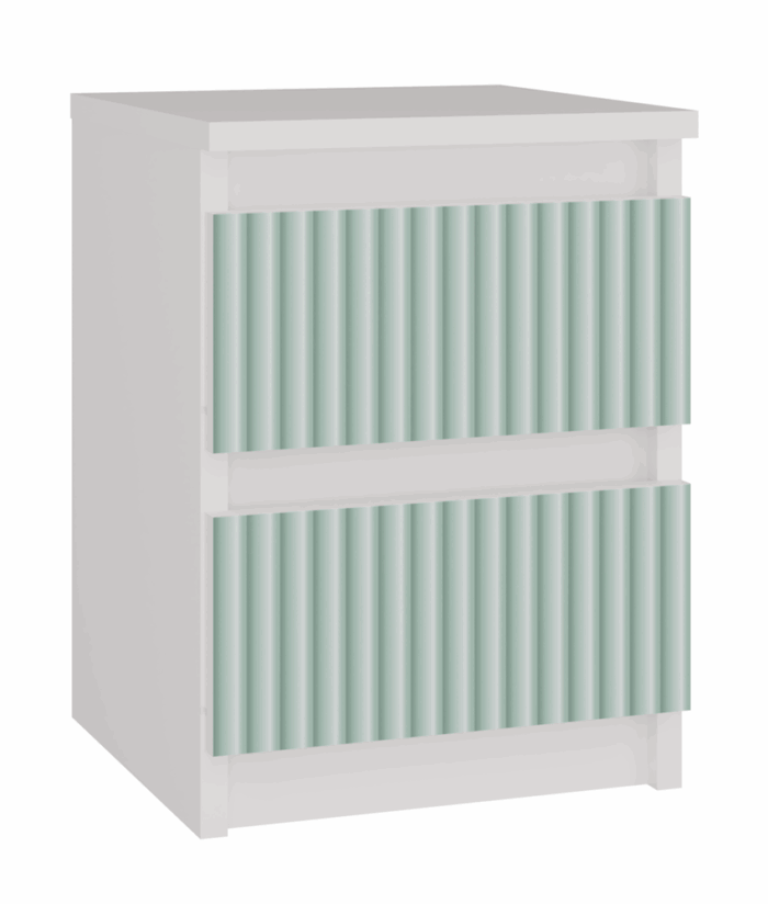 Vero M2 Bedside Table – Mint Green - Image 1