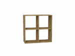 Malax 2x2 Cube Bookcase in Artisan Oak