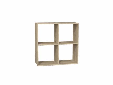Grid 2x2 Sonoma Bookcase