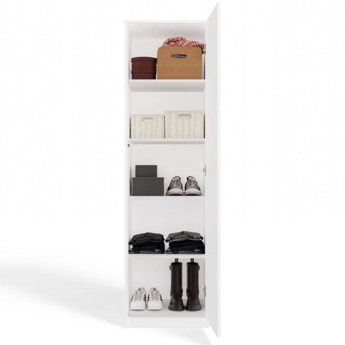 Wardrobe Liora 50 Mirror White - Image 20