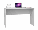 Plus White Computer Desk - Minimalist Design
