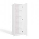 Wardrobe Liora 50 Mirror White - Image 16