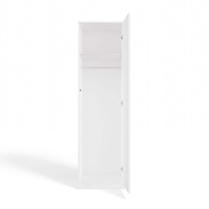 Wardrobe Liora 50 Mirror White - Image 18
