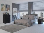 Malwa M4 Black 4-Drawer Chest - Image 4