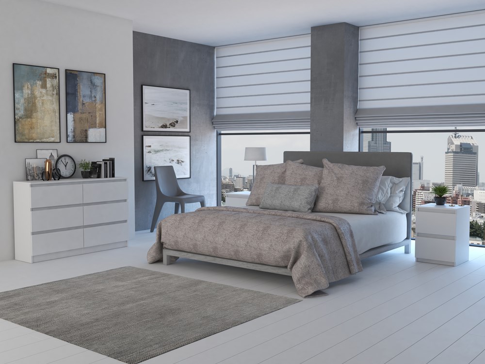 2_20_6S_white Malwa M6 Dresser - White Matte - Image 3