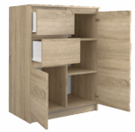 Malwa 2D2S Sideboard - Sonoma Oak - Image 3