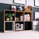 Malax 2x3 Modern Cube Bookcase in Artisan Oak - Image 2