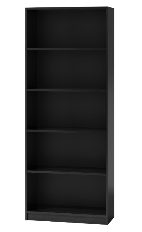 3 Onyx R60 Classic Bookcase in Black - Image 4