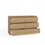 Karo 120cm Oak Effect Storage Cabinet - Image 2