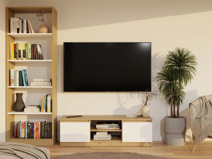 TV Stand Dalton 120 Rustic Oak - Image 12