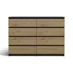 Malwa M8 Dresser - Anthracite & Artisan Oak - Image 8