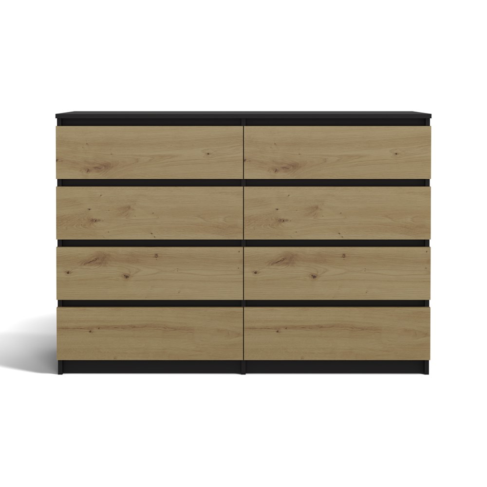 4 Malwa M8 Dresser - Anthracite & Artisan Oak - Image 8