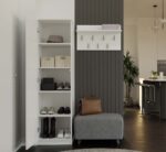 Wardrobe Liora 50 Mirror White - Image 8