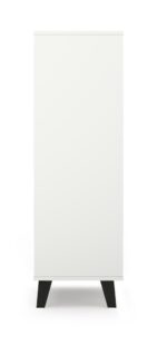 Scandi Tall 5-Drawer Chest – White Finish - Image 3
