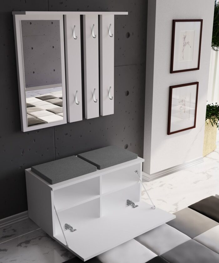 Opira White Shoe Unit - Image 9