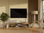 TV Stand Dalton 140 Oak & Cashmere Beige - Image 3
