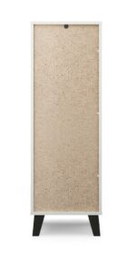 Scandi Tall 5-Drawer Chest – White Finish - Image 4
