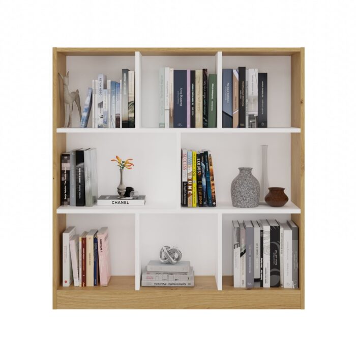 Nexa 8P Dual-Tone Bookcase - Image 9