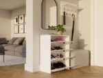 Nova White Shoe Cabinet - Image 10