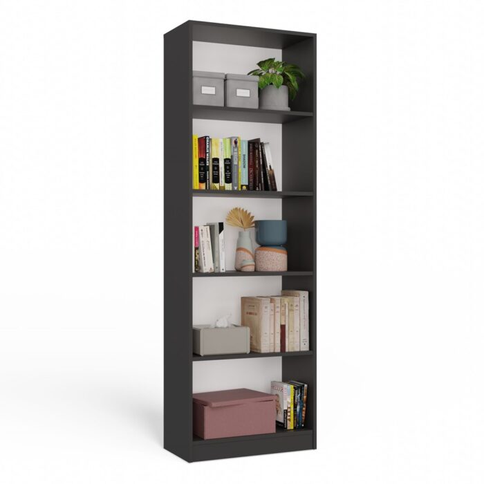 Onyx R60 Anthracite Bookcase - Image 5