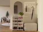 Nova White Shoe Cabinet - Image 4
