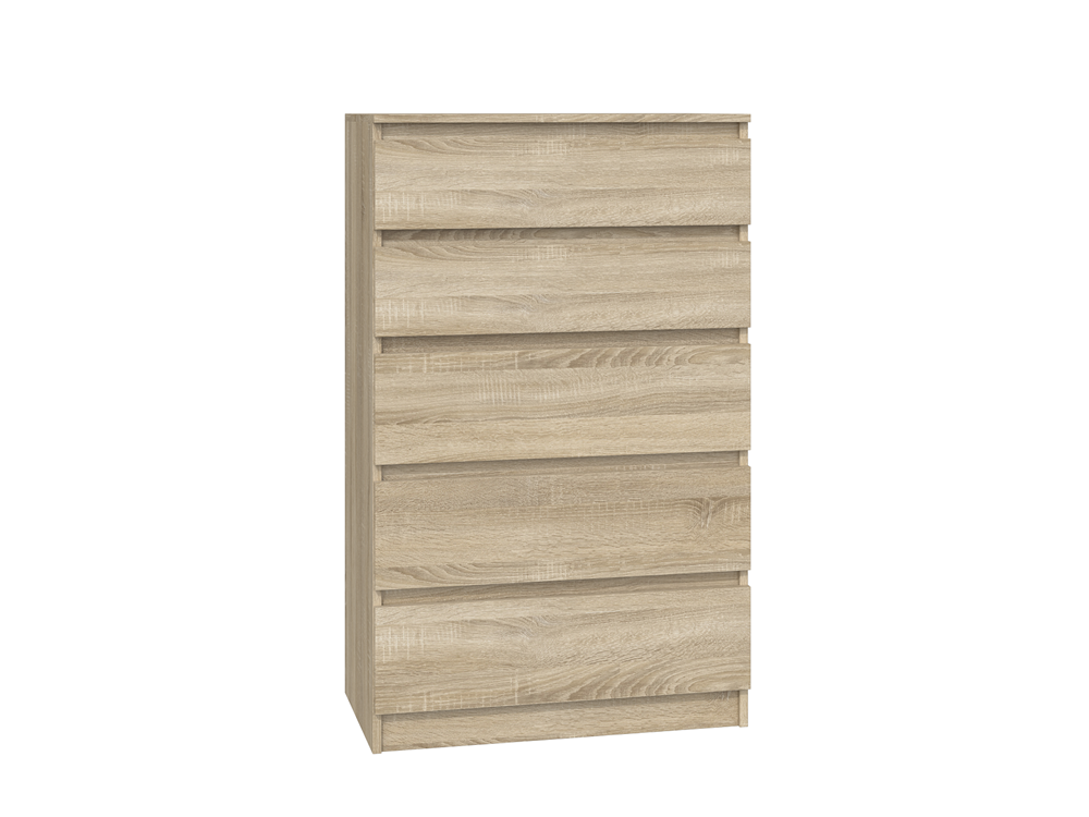 9 Malwa M5 5-Drawer Chest - Sonoma Oak - Image 1