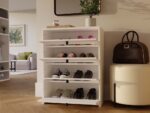Nova White Shoe Cabinet - Image 8
