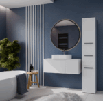 Sara Slim White Cabinet - Image 8