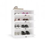 Nova White Shoe Cabinet - Image 2