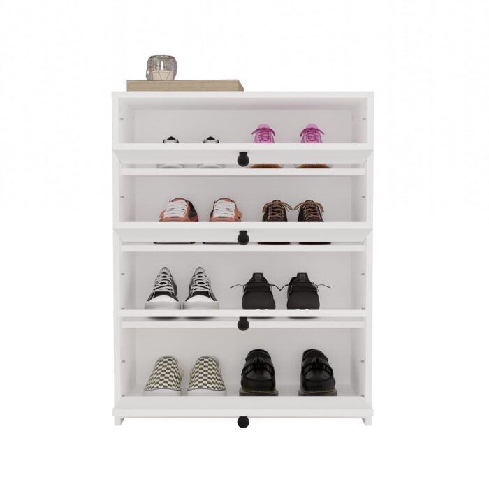 Nova White Shoe Cabinet - Image 15