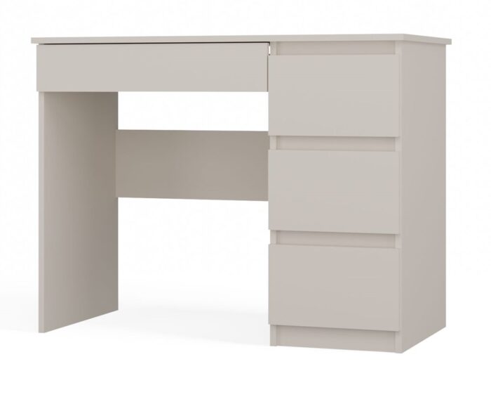 Mijas Right-Hand Desk – Cashmere Beige - Image 1