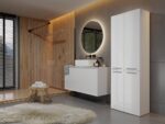 Glossy White Twin Cabinet - Image 7