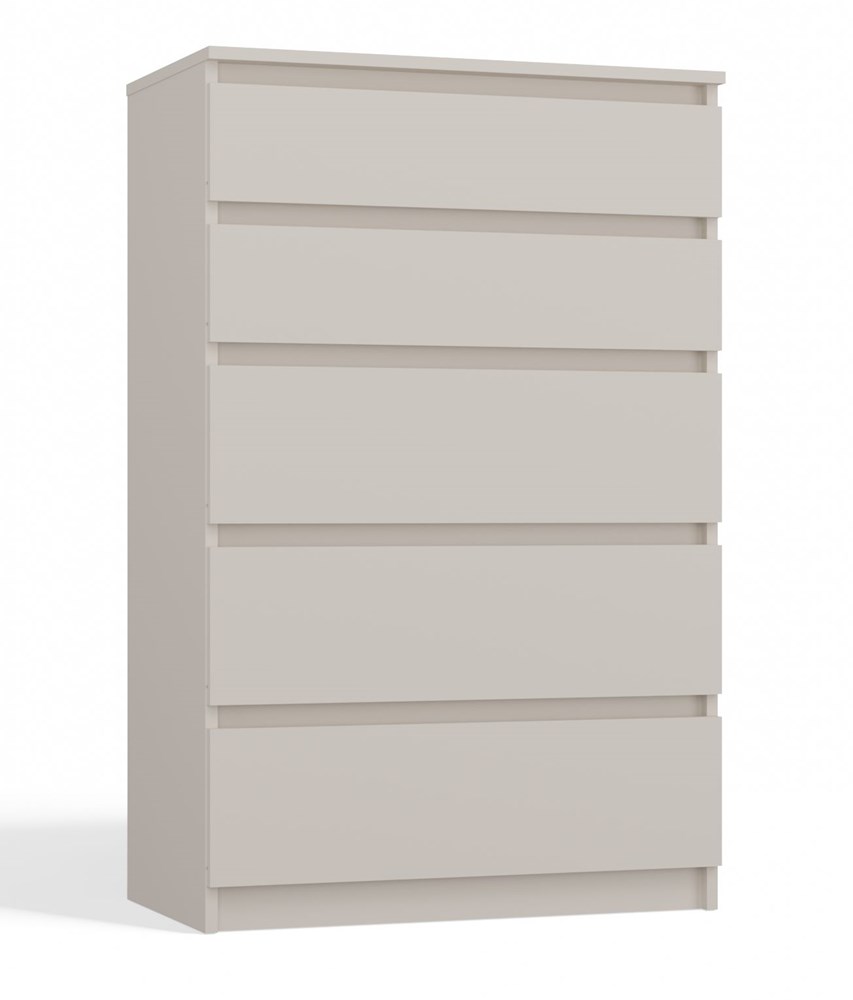 Bryla_kaszmir_20st0001 Malwa M5 5-Drawer Chest - Cashmere Beige - Image 1