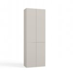 Nel 1K/DD Tall Bathroom Cabinet in Cashmere - Image 6