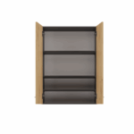 Pola MINI DD Cabinet in Anthracite / Artisan Oak - Image 2